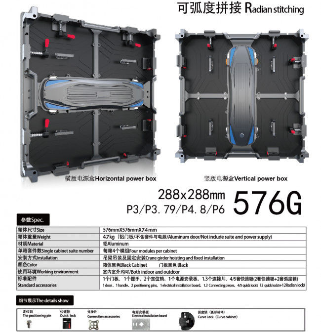 576G壓鑄鋁箱體