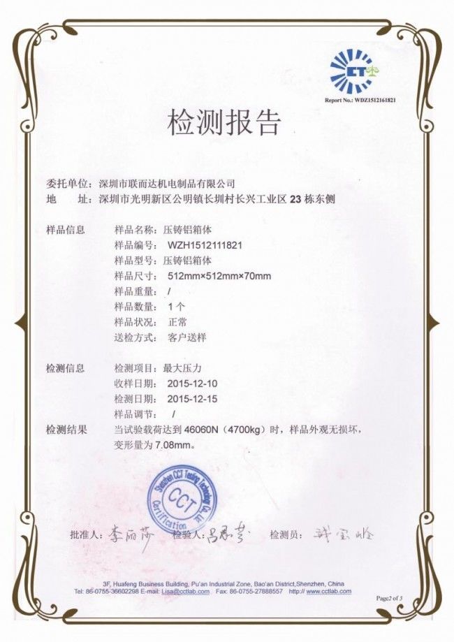 壓力報告